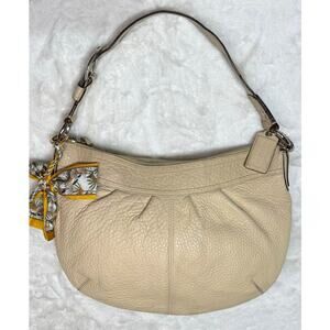 COACH Soho Pleated Leather Hobo Shoulder bag